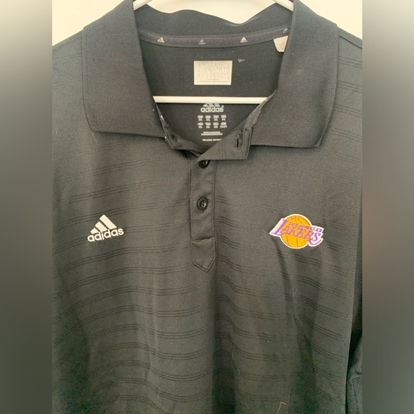 adidas Other - Adidas LA Lakers Polo Shirt 2XL